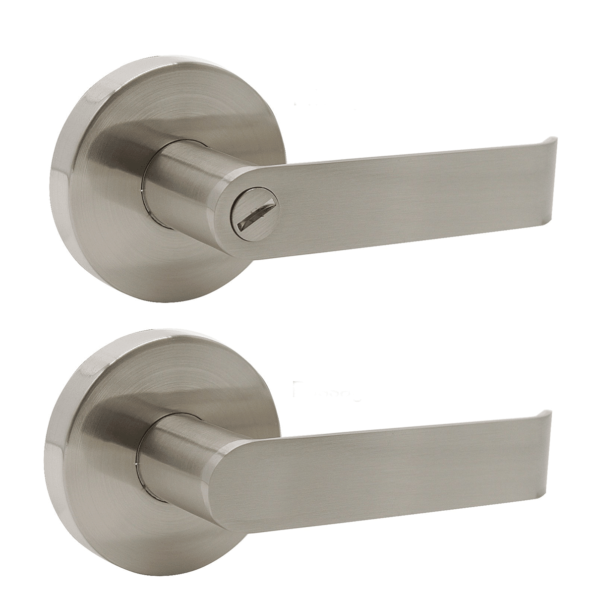 Fashion Heavy Duty Door Handles Brushed Nickel Privacy/Passage Door Lock Levers - Probrico