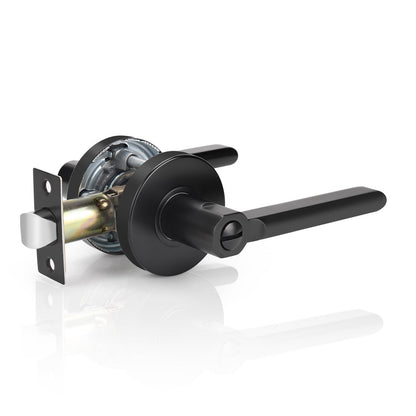 Probrico Various Styles of Black Privacy Locks Door Handle Door Knob and Crystal Door Knob 10 Pack - Probrico