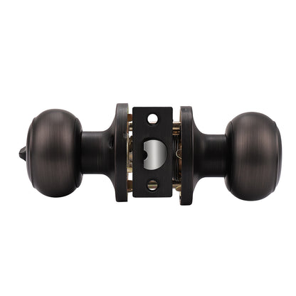Door Lock Knobs Privacy Locks Oil Rubbed Bronze Finish DL609ORBBK - Probrico