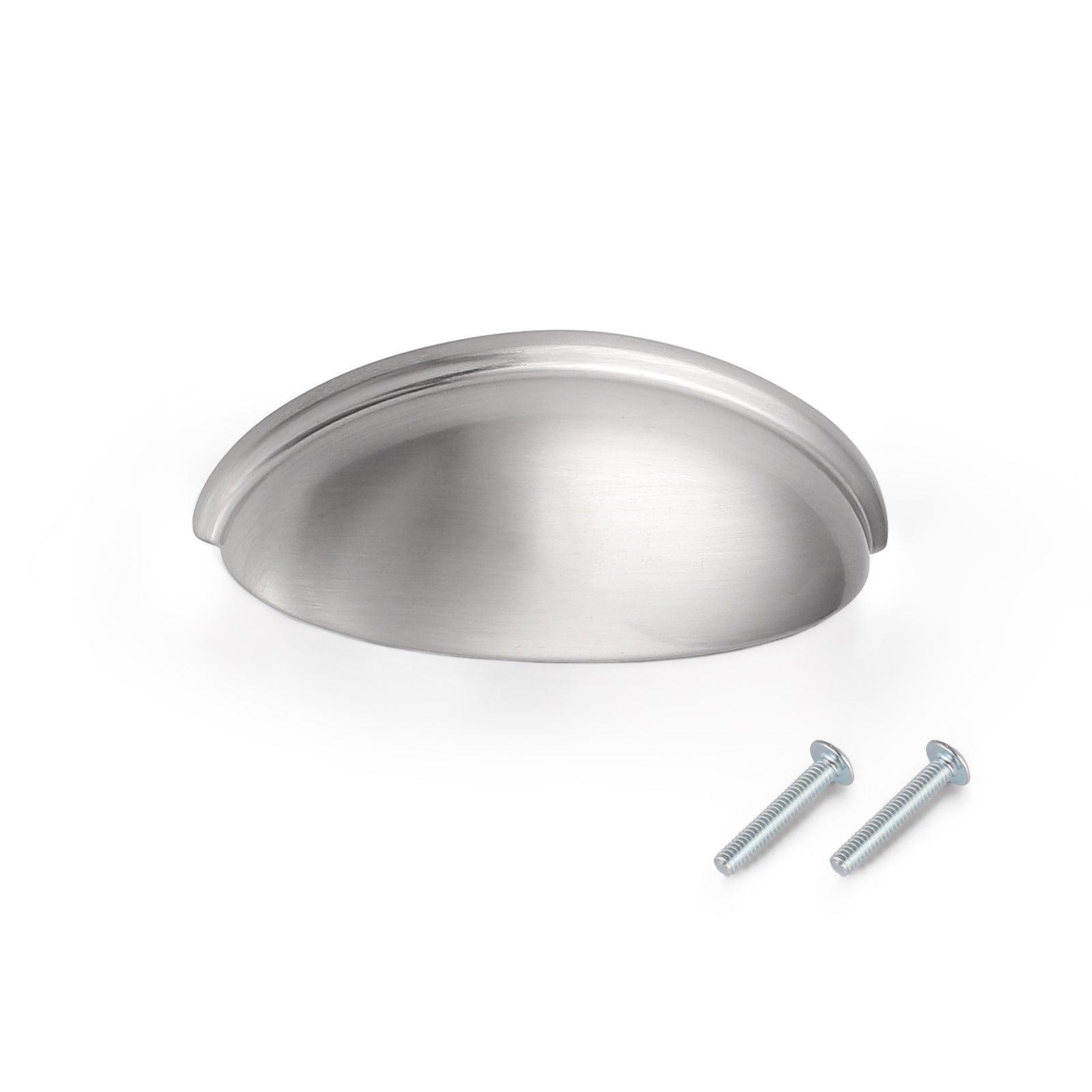 Bin Cup Drawer Pulls 76mm 3inch Hole Centers Kitchen Cabinets Hardware PD82981 - Probrico